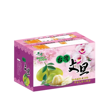 公版-10斤文旦箱(蘭花飄香-台灣字樣)